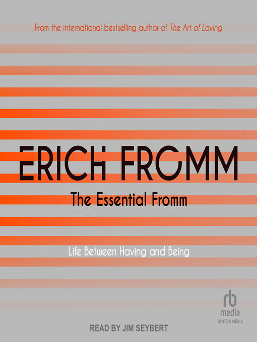 Title details for The Essential Fromm by Erich Fromm - Wait list